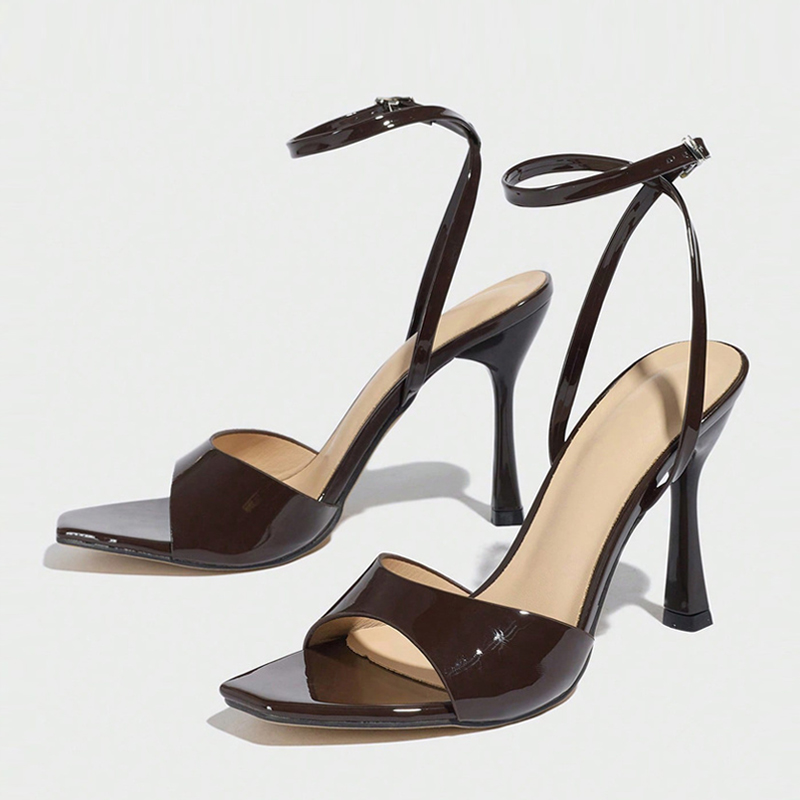 Liyke Nieuwe Mode Vierkante Op - Casual Sandal Leather recensie en prijs