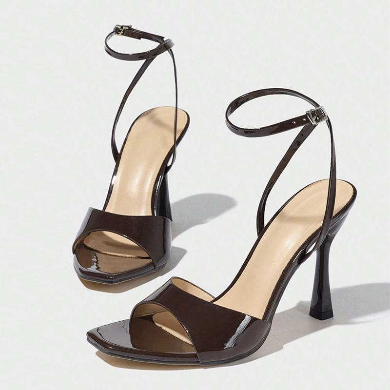 Liyke Nieuwe Mode Vierkante Op - Casual Sandal Leather recensie en prijs