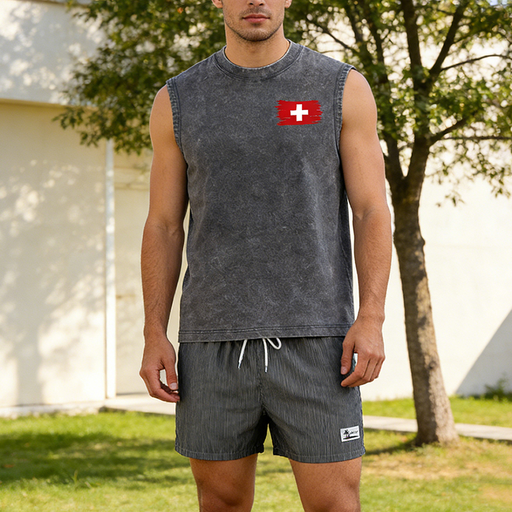 Casual zomerset voor heren (2- - Tee Graphic Print recensie en prijs