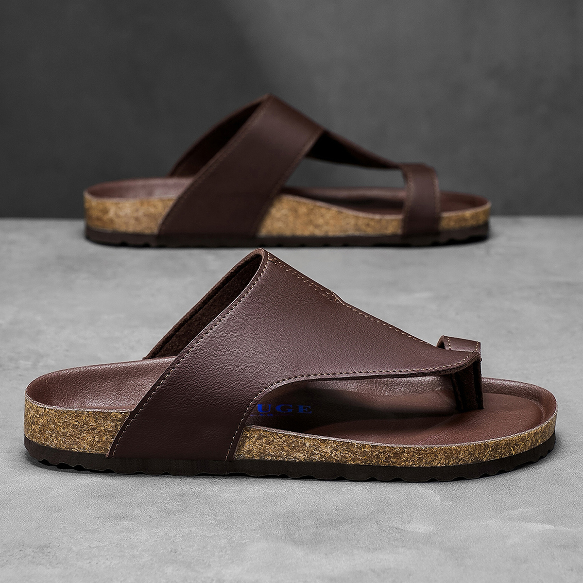 Big Size 48 49 Kurk Slippers H - Flip Flop Leather Men recensie en prijs