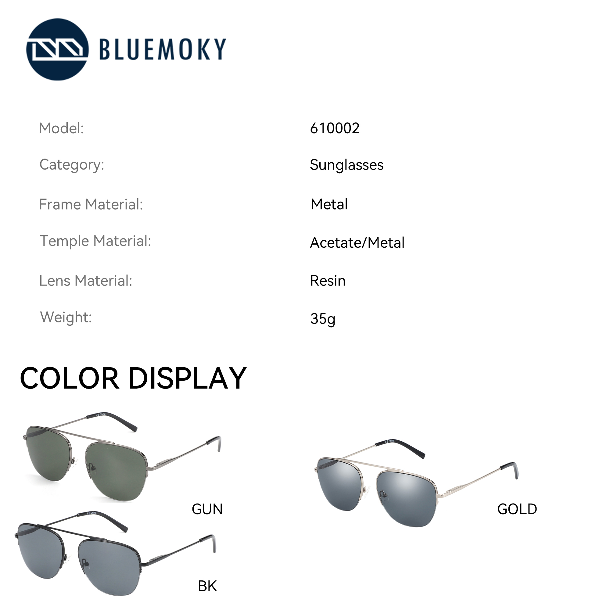 BLUEMOKY Mode gepolariseerde z - Sunglasses Aviator Polarized recensie en prijs