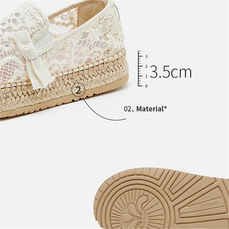 Joy & Mario Platform Vrouwen L - Espadrille Slip On recensie en prijs