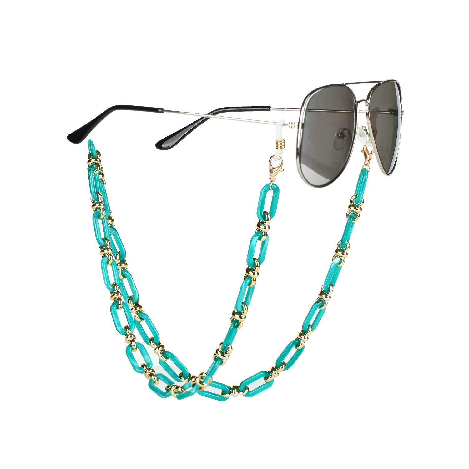 Amber acryl knoopketting brill - Sunglass Retainer Cord recensie en prijs