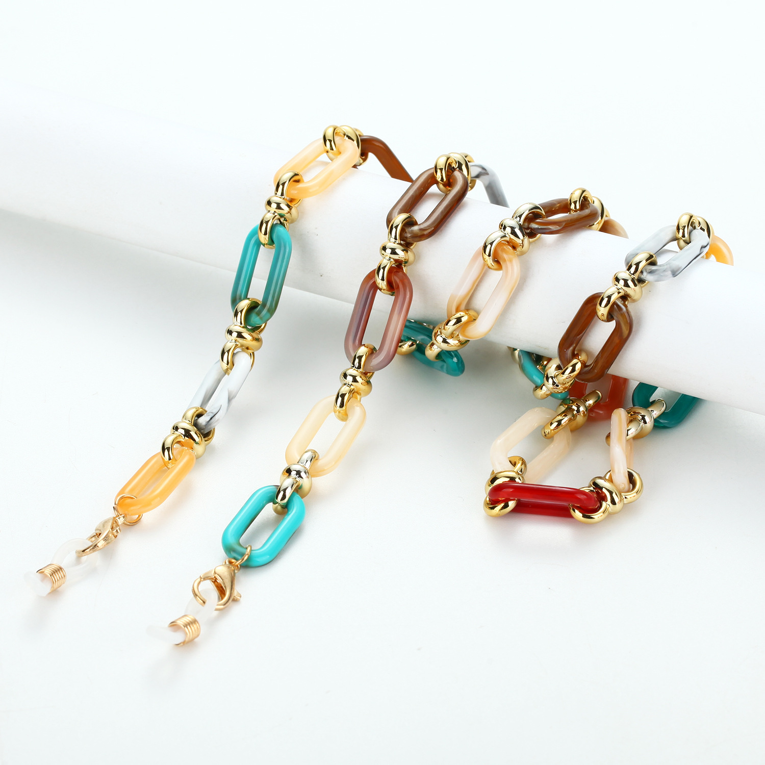 Amber acryl knoopketting brill - Sunglass Retainer Cord recensie en prijs