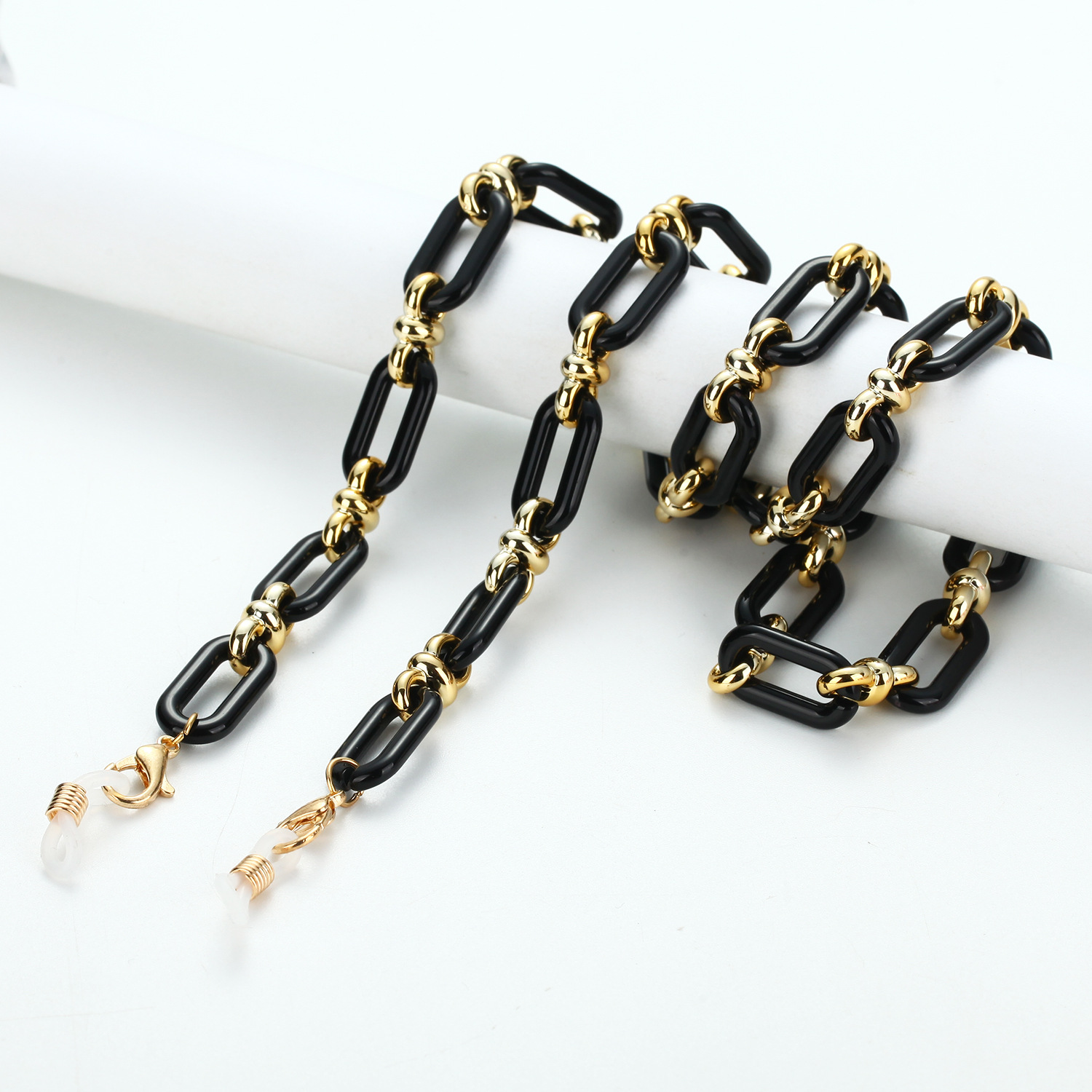 Amber acryl knoopketting brill - Sunglass Retainer Cord recensie en prijs