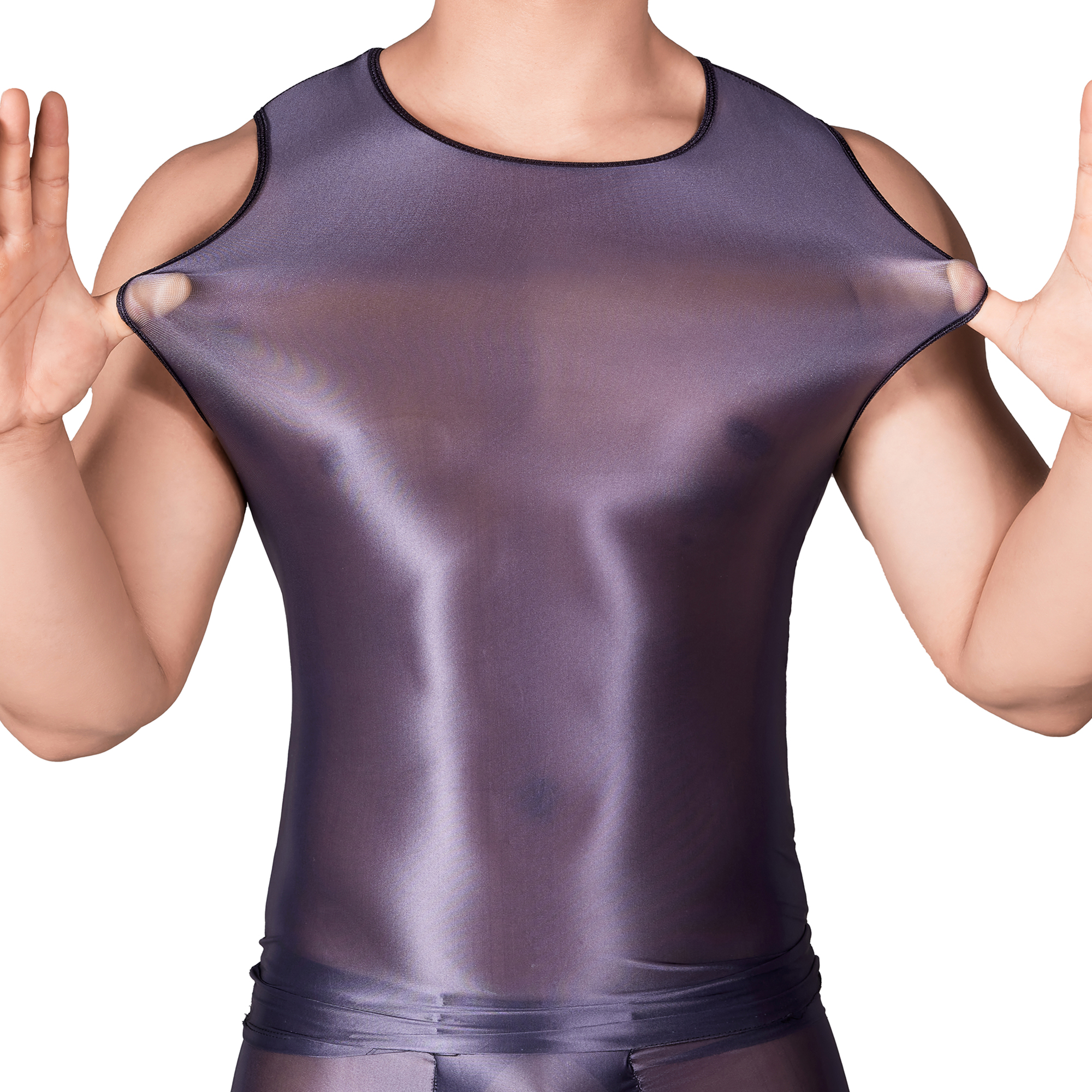 Effen kleur heren slanke gladd - Tank Top Muscle recensie en prijs