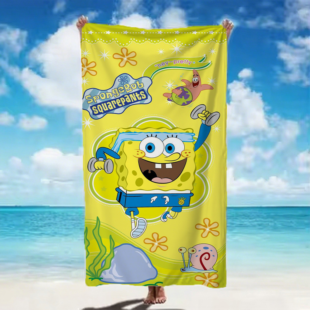SpongeBob SquarePants strandla - Beach Towel Large recensie en prijs