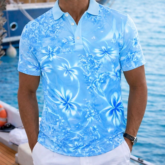 2026 Zomer Resort-stijl Groen  - Resort Shirt Floral recensie en prijs