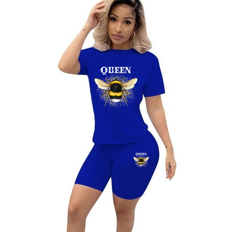 Vrouwen Tweedelige Set Zomer K - Tee Graphic Print recensie en prijs