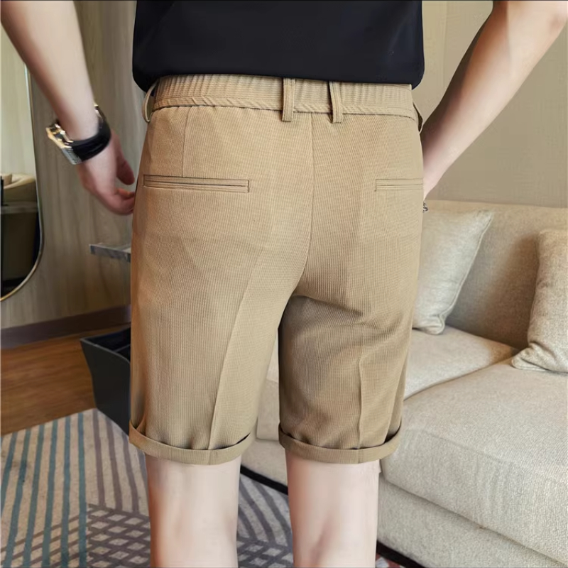 Zomershort voor heren met elas - Shorts Chino Slim recensie en prijs