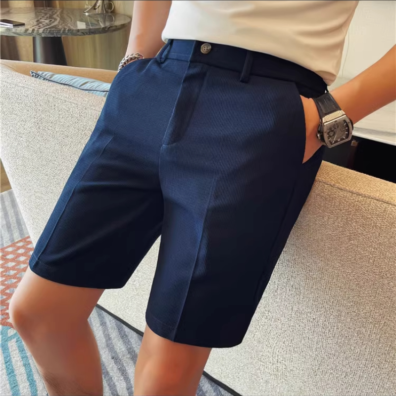 Zomershort voor heren met elas - Shorts Chino Slim recensie en prijs