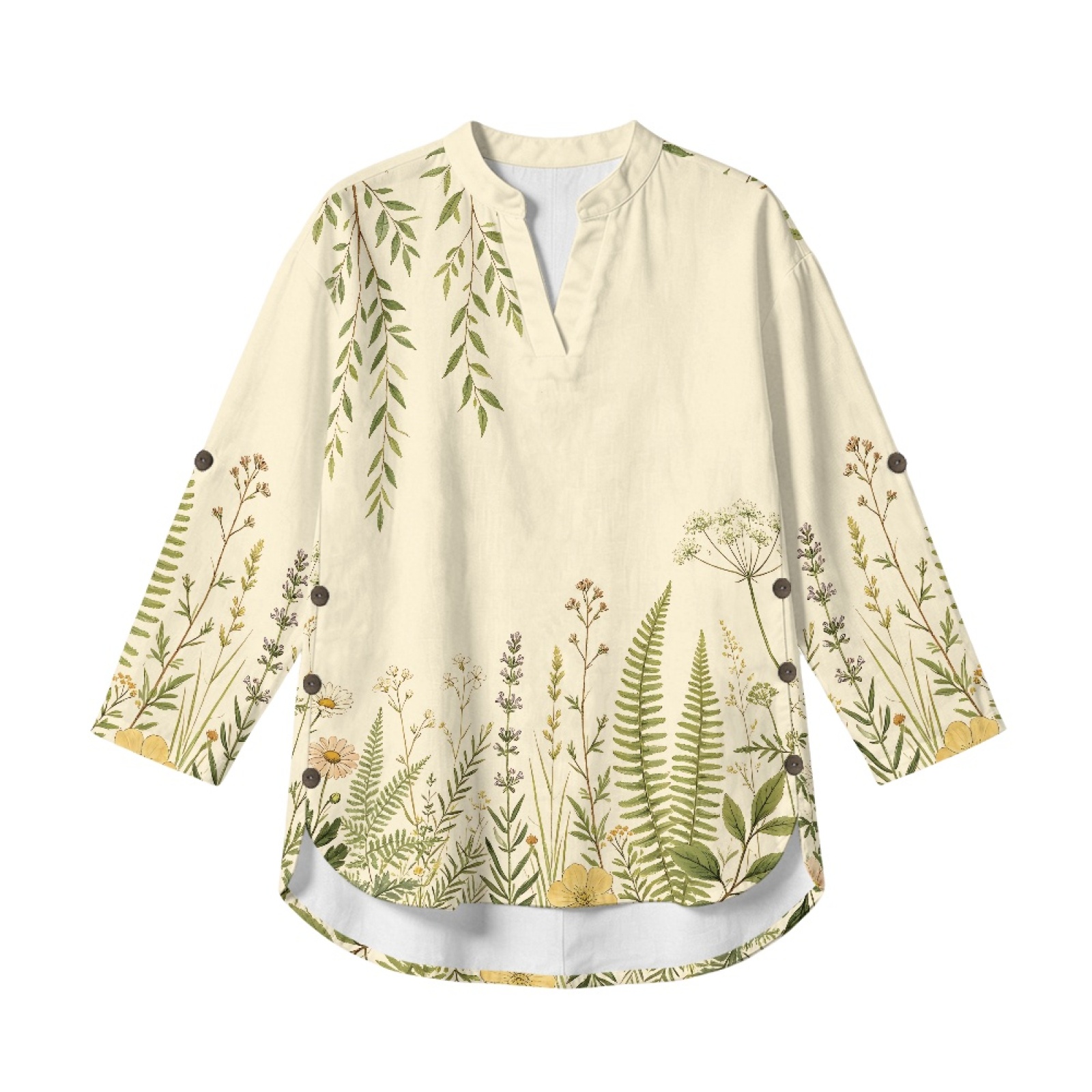 INSTANTARTS Dames linnen shirt - Linen Shirt Breathable recensie en prijs