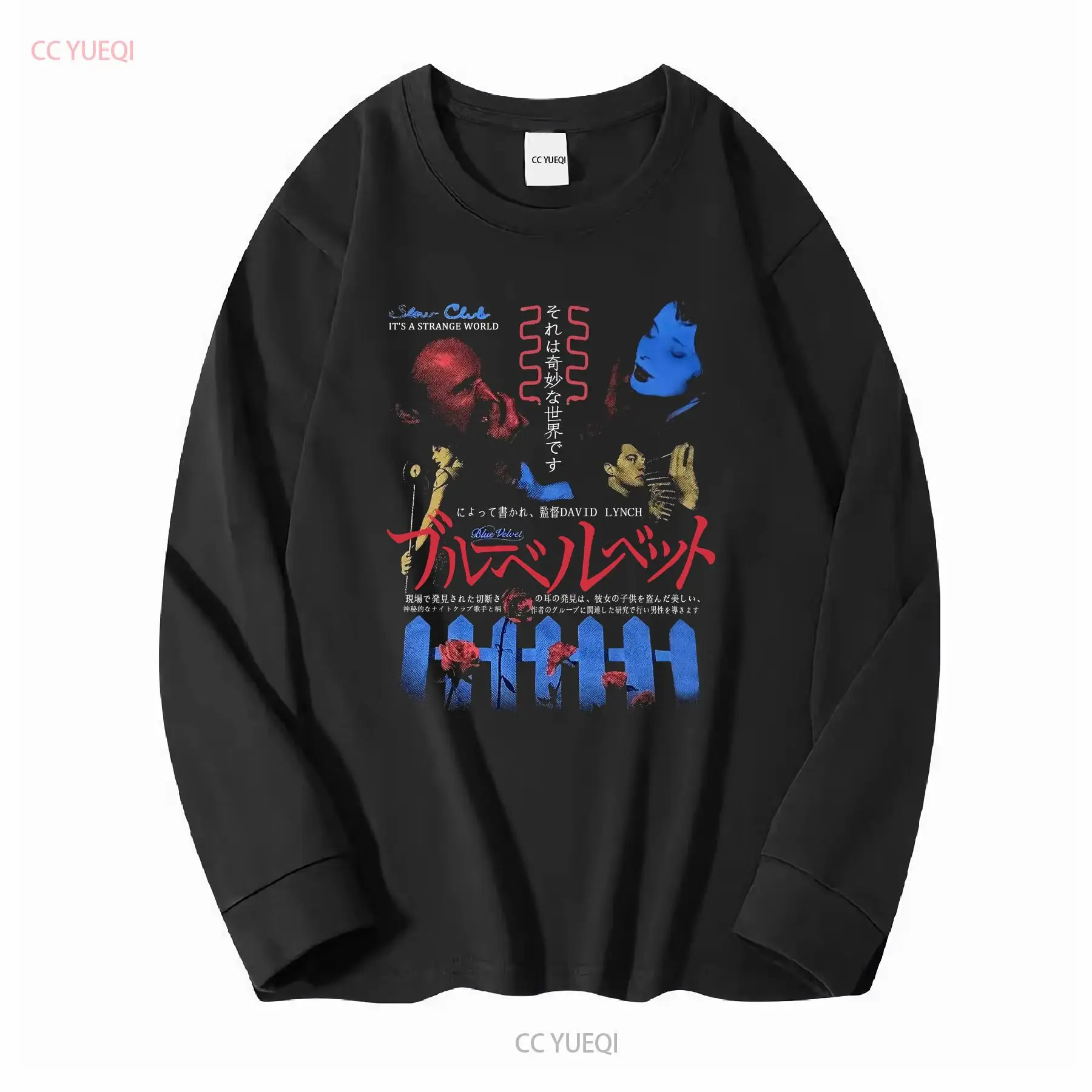 Blue Velvet Rucking Fotten Dav - Tee Graphic Print recensie en prijs