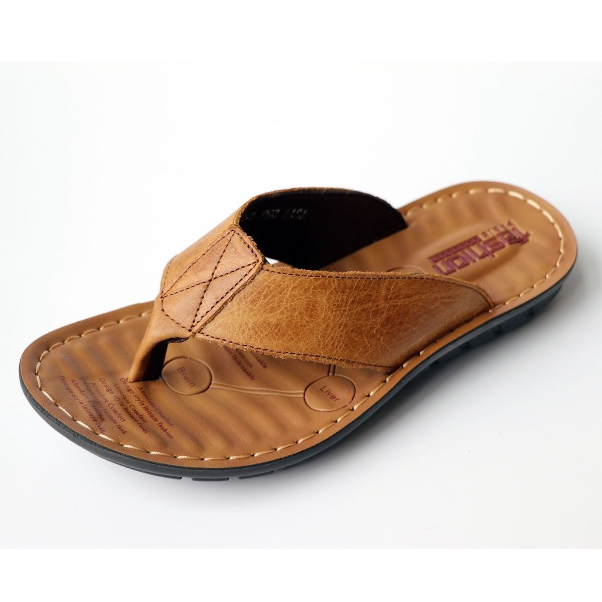 Zomerschoenen Heren Slippers E - Flip Flop Leather Men recensie en prijs