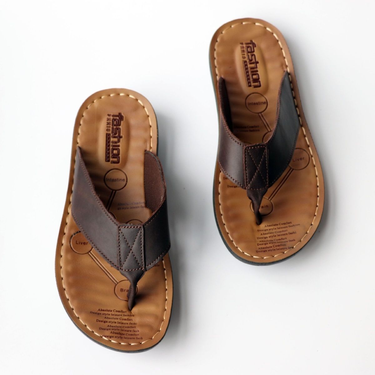 Zomerschoenen Heren Slippers E - Flip Flop Leather Men recensie en prijs