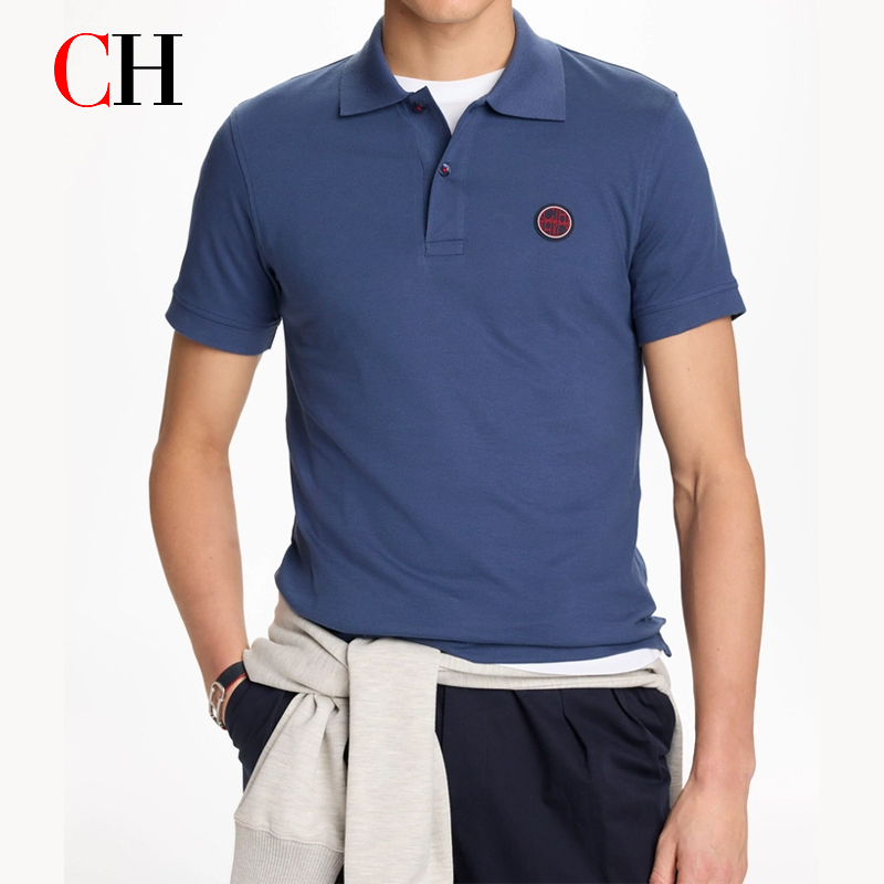 CH Red Accent Circulaire rubbe - Polo Shirt Pique recensie en prijs