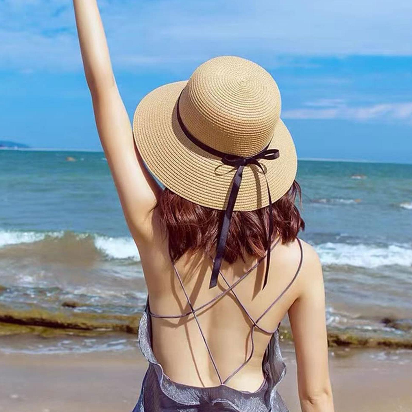 Zomer strohoed grote brede ran - Bucket Hat Straw recensie en prijs