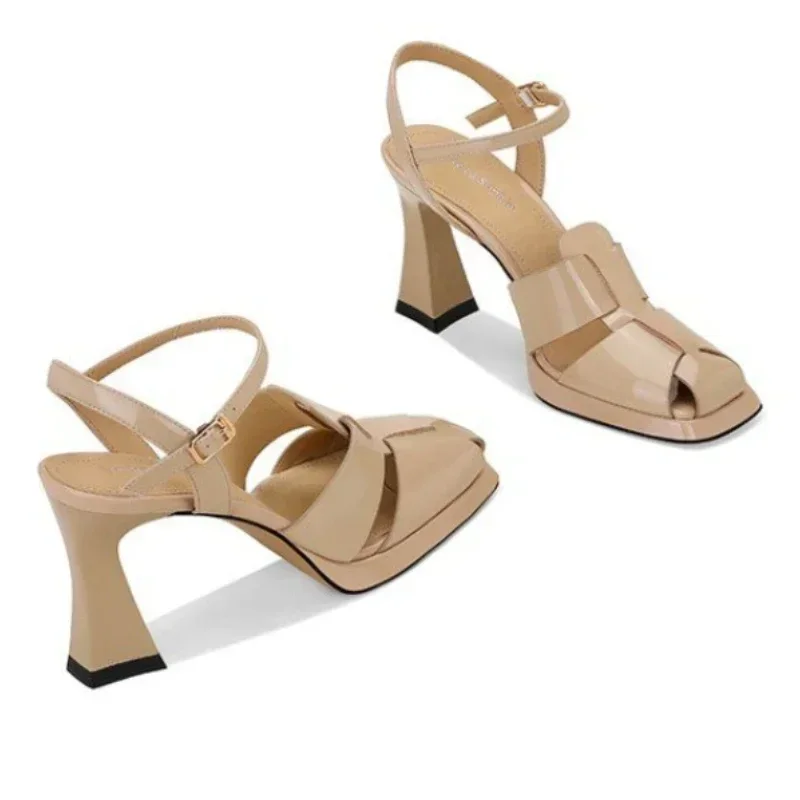 Damessandalen met hoge hak Mod - Casual Sandal Leather recensie en prijs