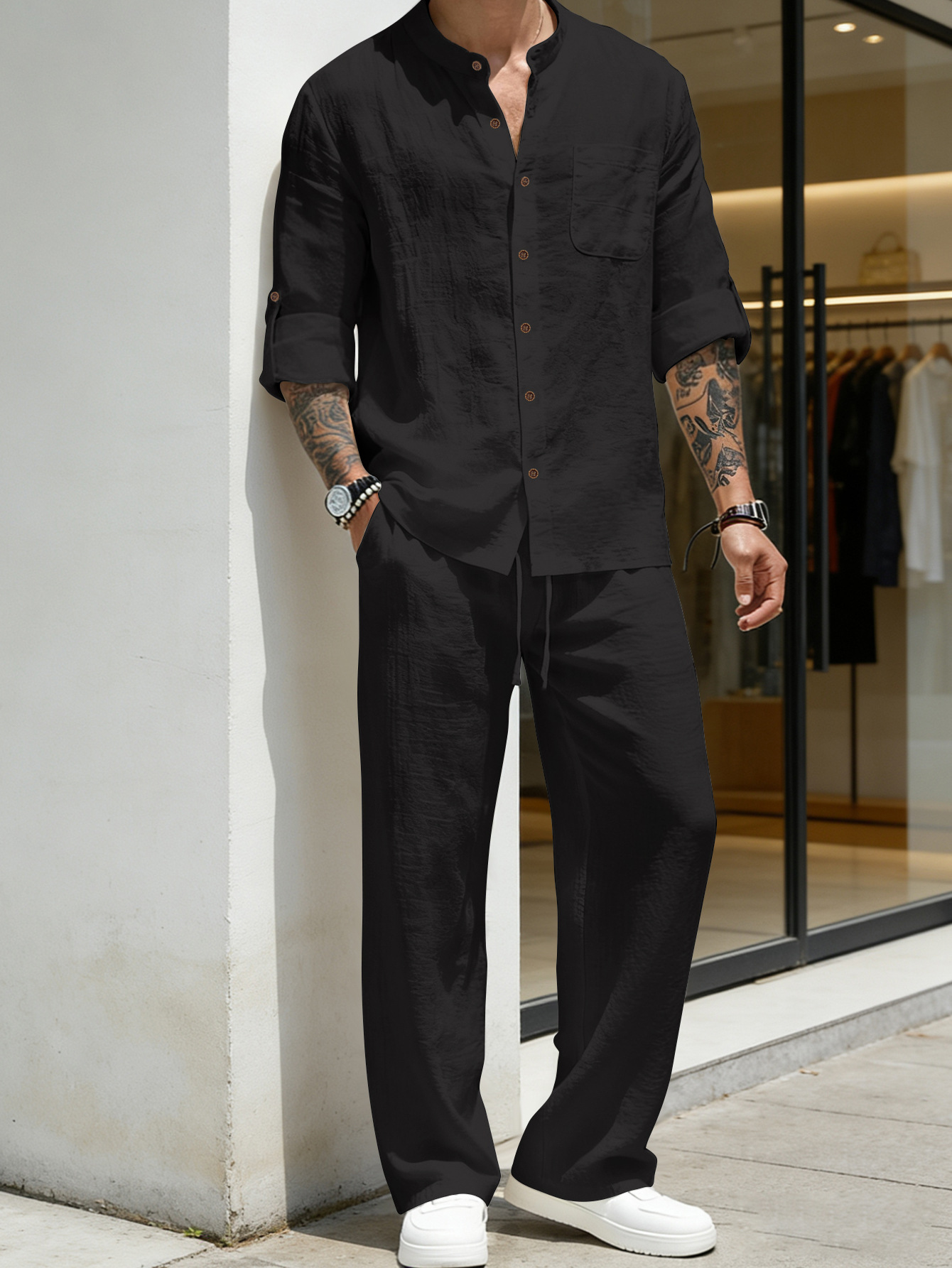 Pak los linnen overhemd en bro - Linen Shirt Breathable recensie en prijs