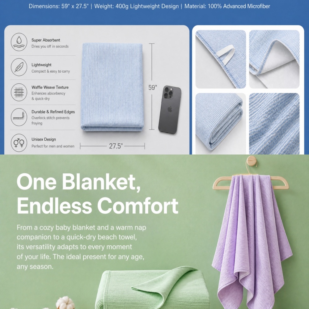 BRLPONVE 100% katoenen gestree - Beach Towel Large recensie en prijs