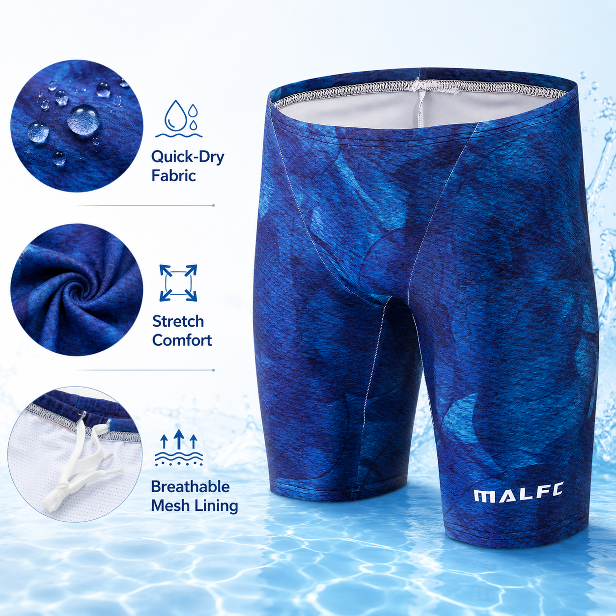 MALFC Zomer heren zwemjammer k - Swim Trunk Quick Dry recensie en prijs