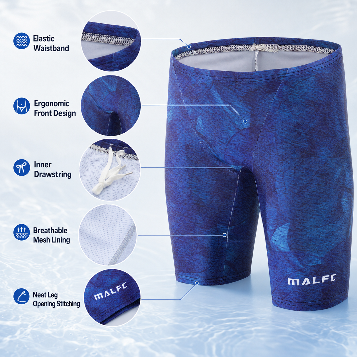 MALFC Zomer heren zwemjammer k - Swim Trunk Quick Dry recensie en prijs
