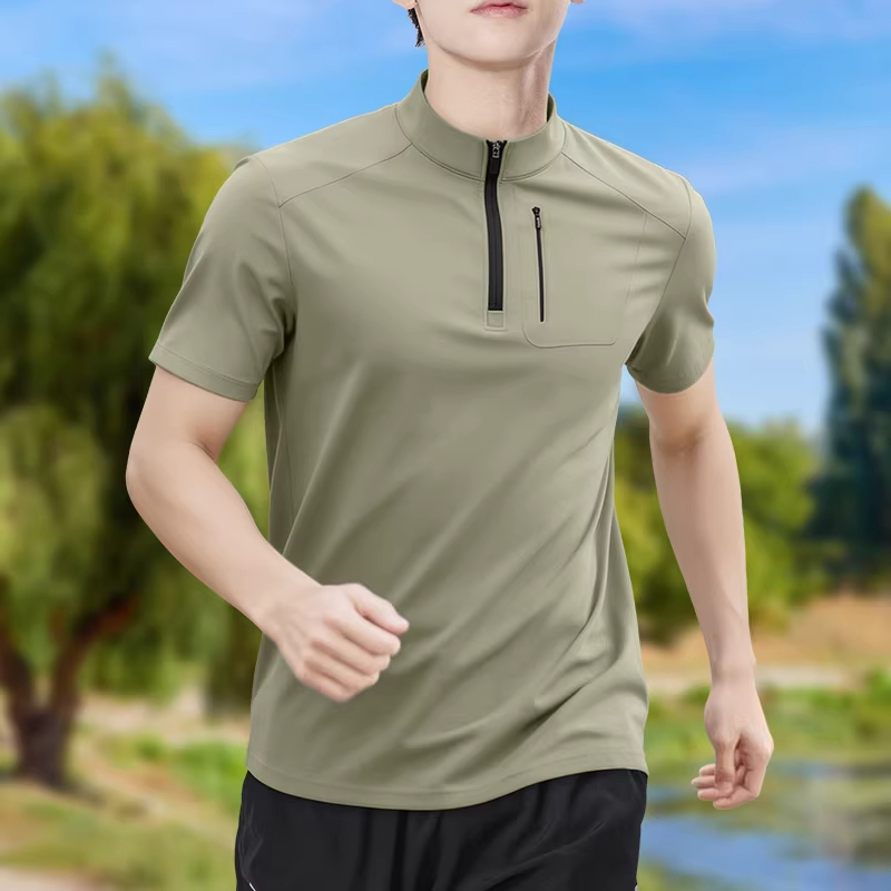 Herenshirt met halve rits, hog - Shirt Camp Collar recensie en prijs