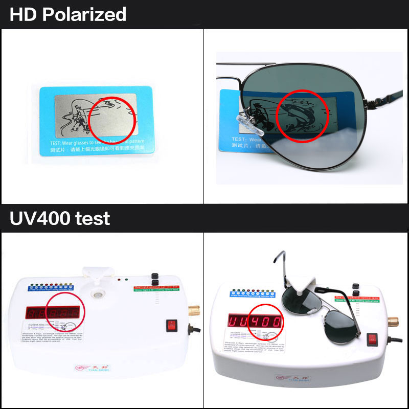Kleine maat gepolariseerde luc - Sunglasses Aviator Polarized recensie en prijs