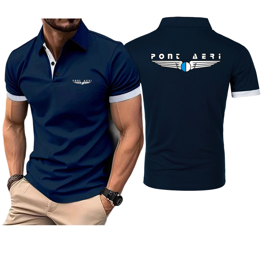 Disco Logo Pont Aeri CH Heren  - Polo Shirt Pique recensie en prijs