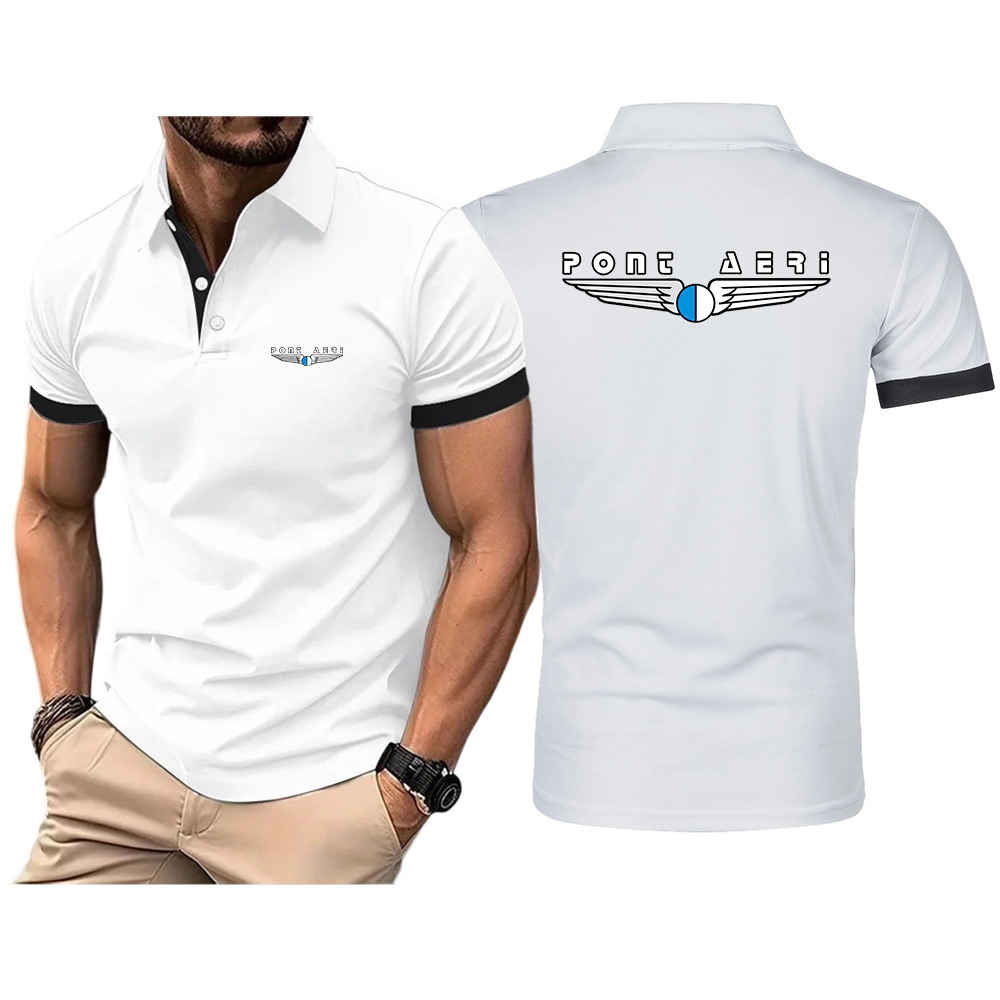 Disco Logo Pont Aeri CH Heren  - Polo Shirt Pique recensie en prijs
