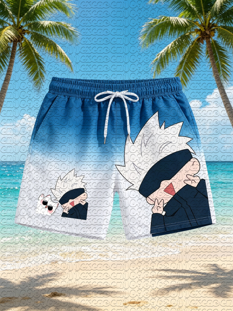 Zomer Nieuwe Manga Jujutsu Kai - Swim Trunk Quick Dry recensie en prijs