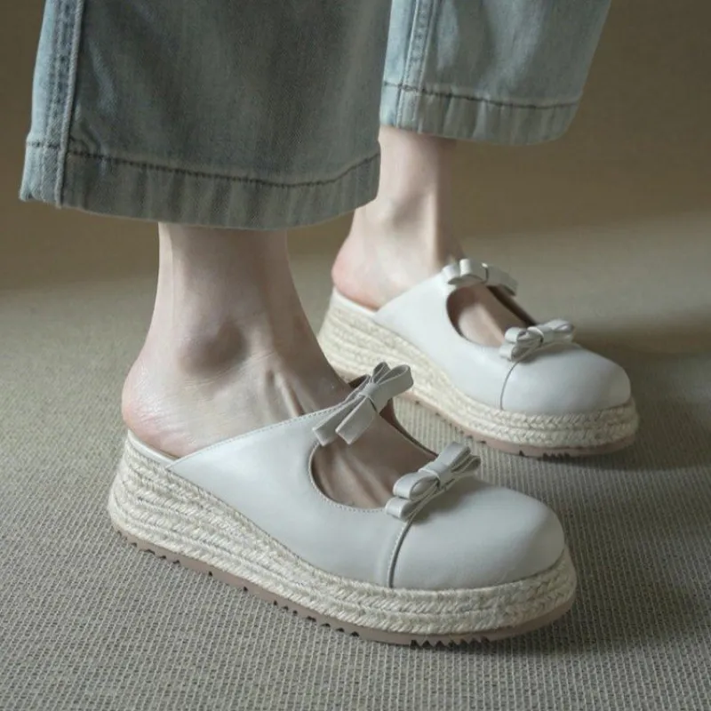 Metallic Mary Jane Mules voor  - Espadrille Slip On recensie en prijs