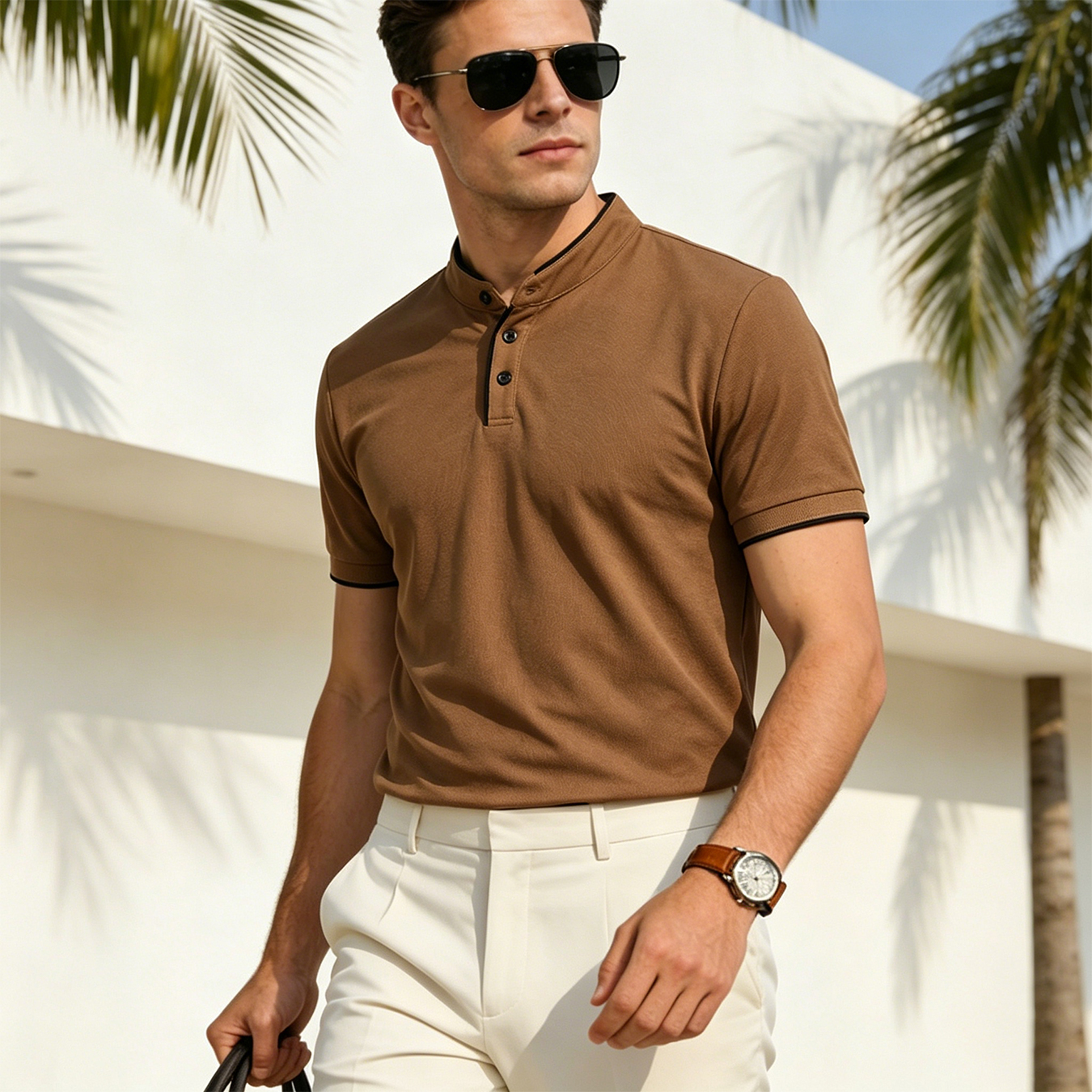 Heren 180g Honeycomb Pique Pol - Polo Shirt Pique recensie en prijs