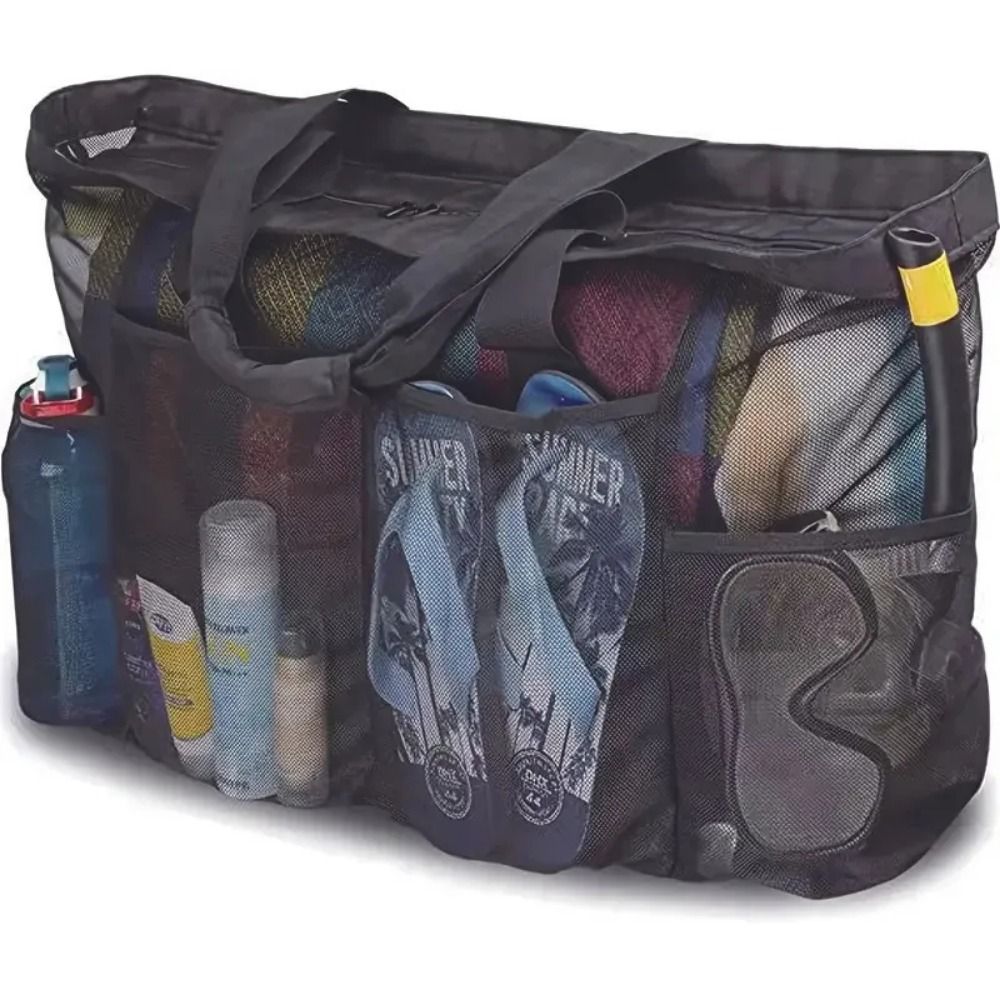 Mesh-strandhandtas met grote c - Beach Towel Large recensie en prijs