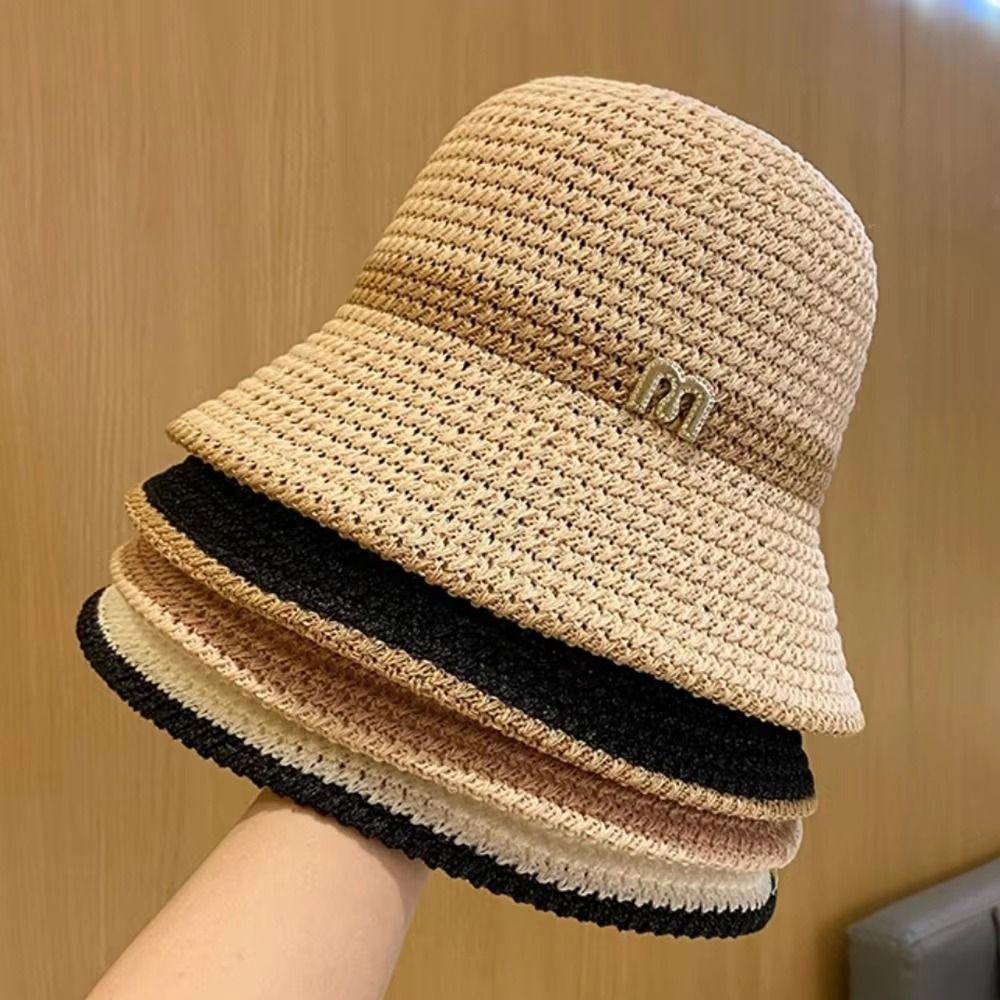 Mode Elegante Boog Vissershoed - Bucket Hat Straw recensie en prijs