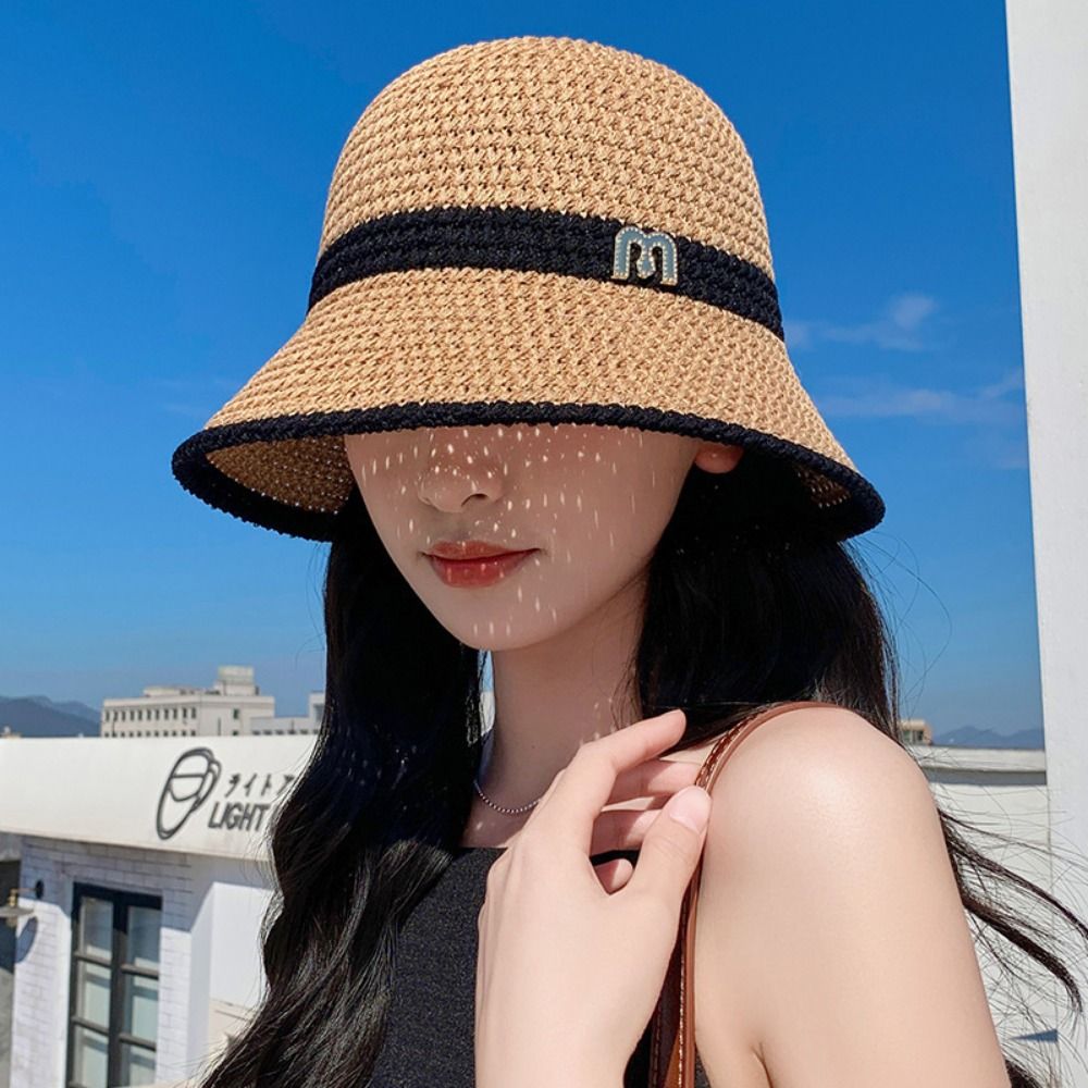 Mode Elegante Boog Vissershoed - Bucket Hat Straw recensie en prijs