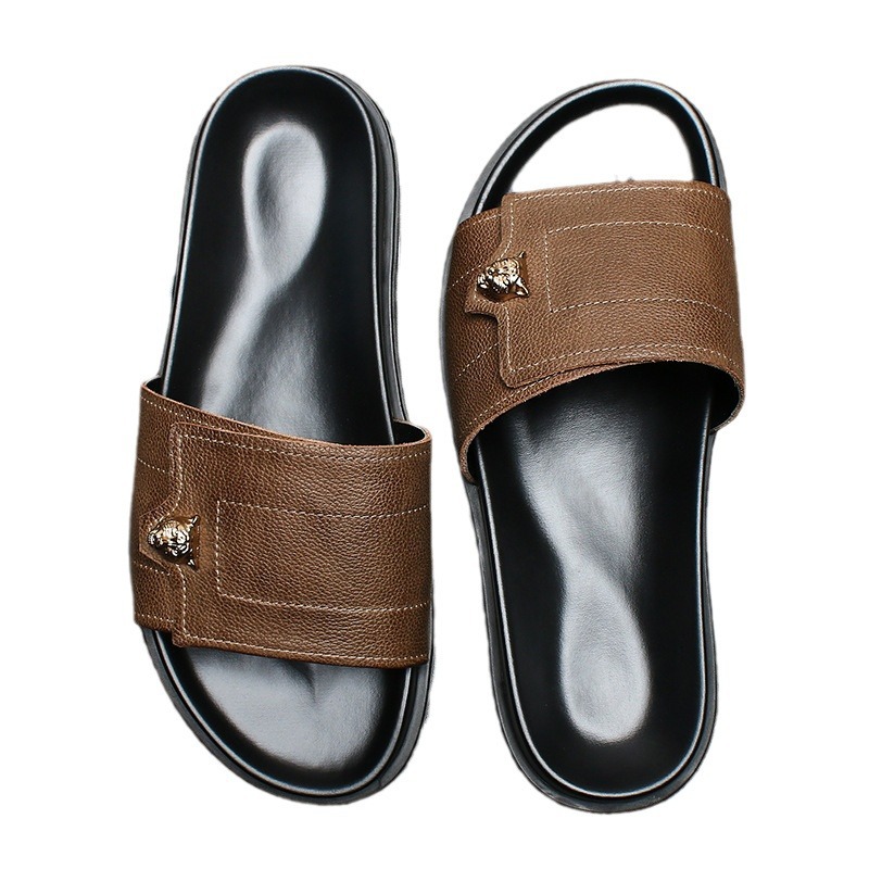 2025 Nieuwe Lederen Slippers M - Flip Flop Leather Men recensie en prijs