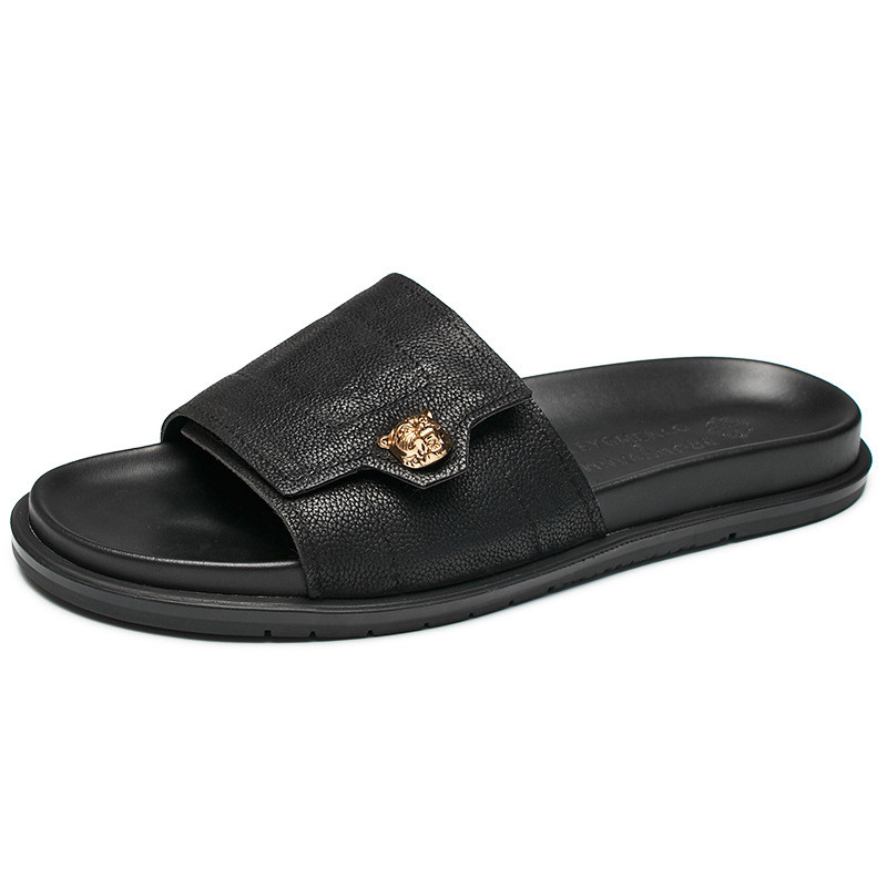 2025 Nieuwe Lederen Slippers M - Flip Flop Leather Men recensie en prijs