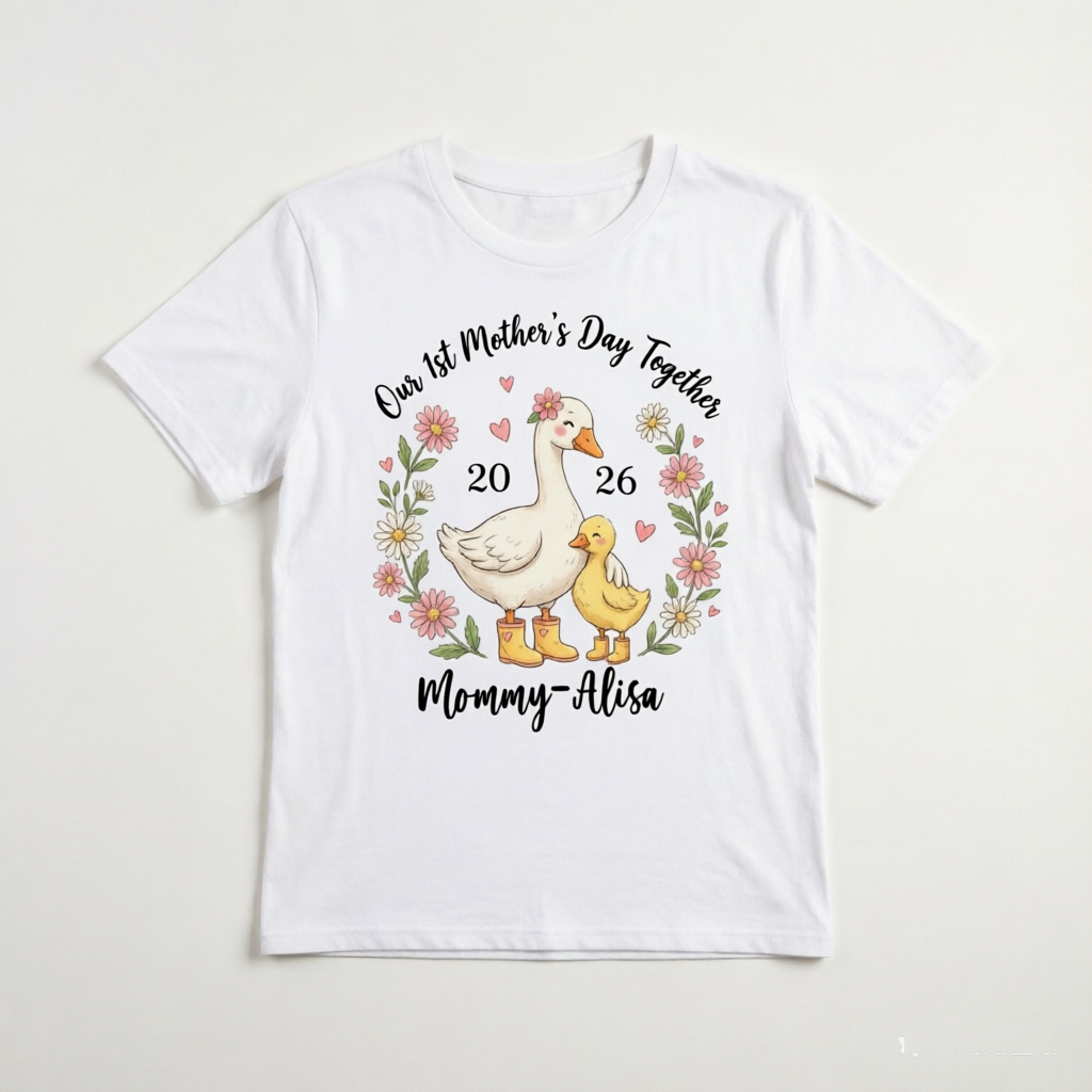 Mama bijpassende grafische T-s - Tee Graphic Print recensie en prijs