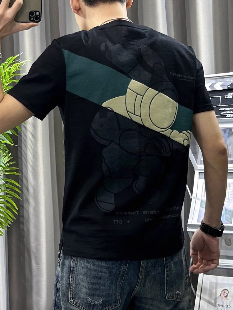 Mannelijke T-Shirts Wit Linnen - Short Linen Drawstring recensie en prijs