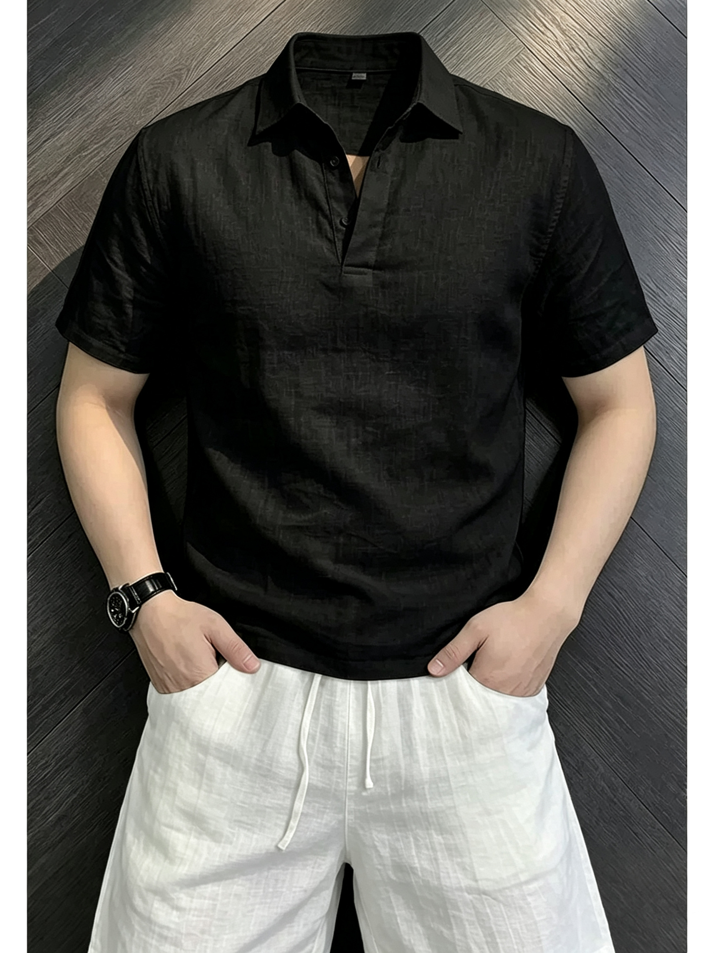 Witte linnen overhemdset met k - Linen Shirt Breathable recensie en prijs