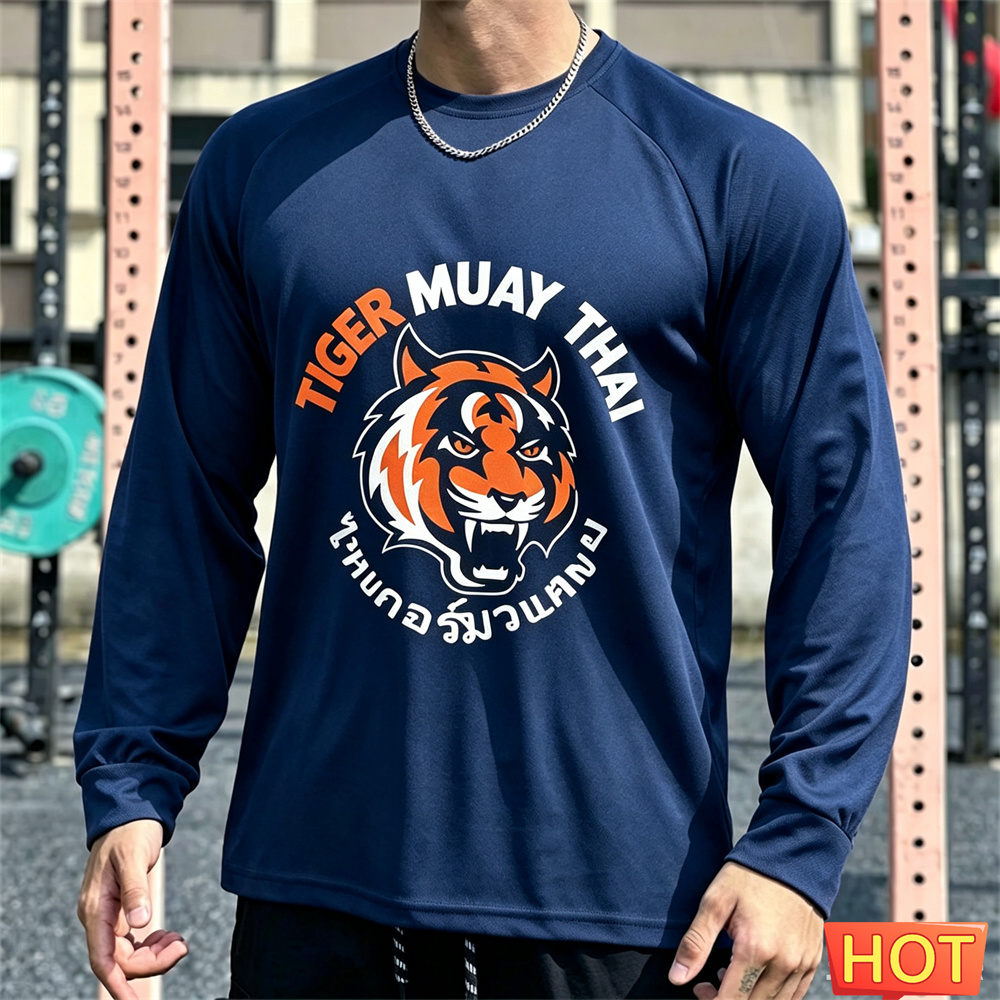 Muay Thai Heren T-shirt met la - Tee Graphic Print recensie en prijs