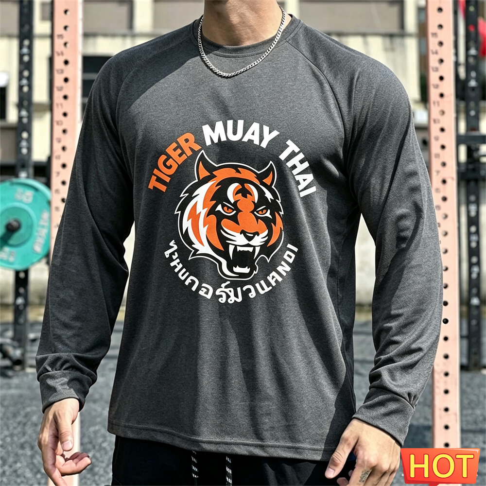 Muay Thai Heren T-shirt met la - Tee Graphic Print recensie en prijs