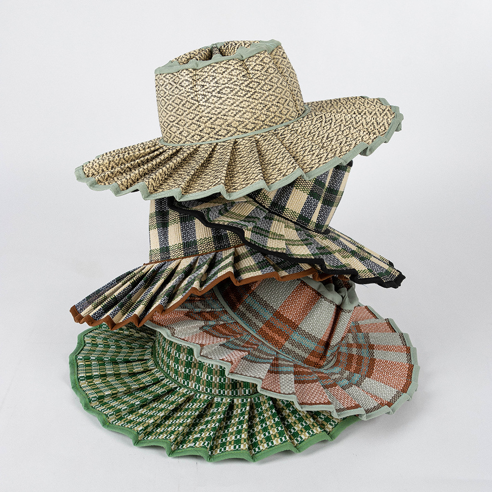 USPOP Modieuze opvouwbare gepl - Bucket Hat Straw recensie en prijs