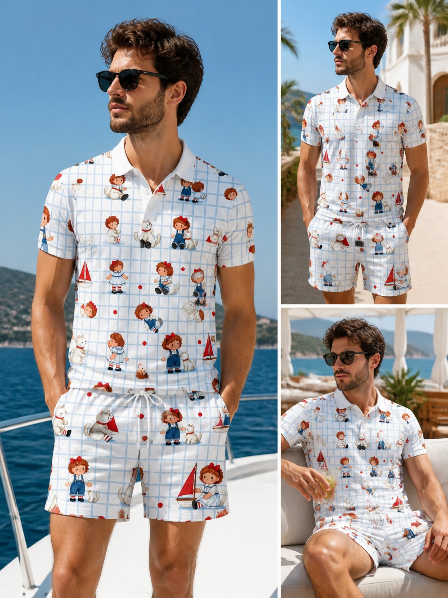Herenshirt met korte mouwen en - Resort Shirt Floral recensie en prijs